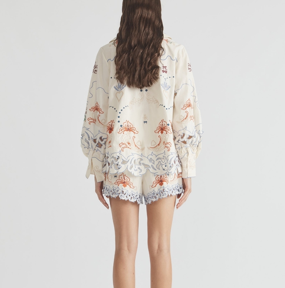 ANTIPODEAN MATCHMAKERS FLARE SHORTS - Picture 7 of 8
